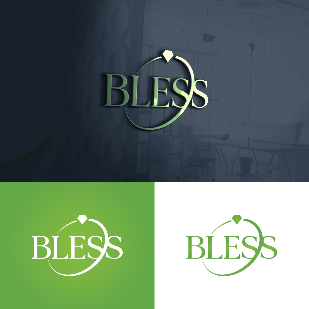 Logo Design by AlphabetZero.co.uk for Bless Wellness | Design #31453253