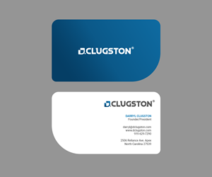 Business Card Design by Andrés Sebastián for D. Clugston, Inc. | Design #31444475