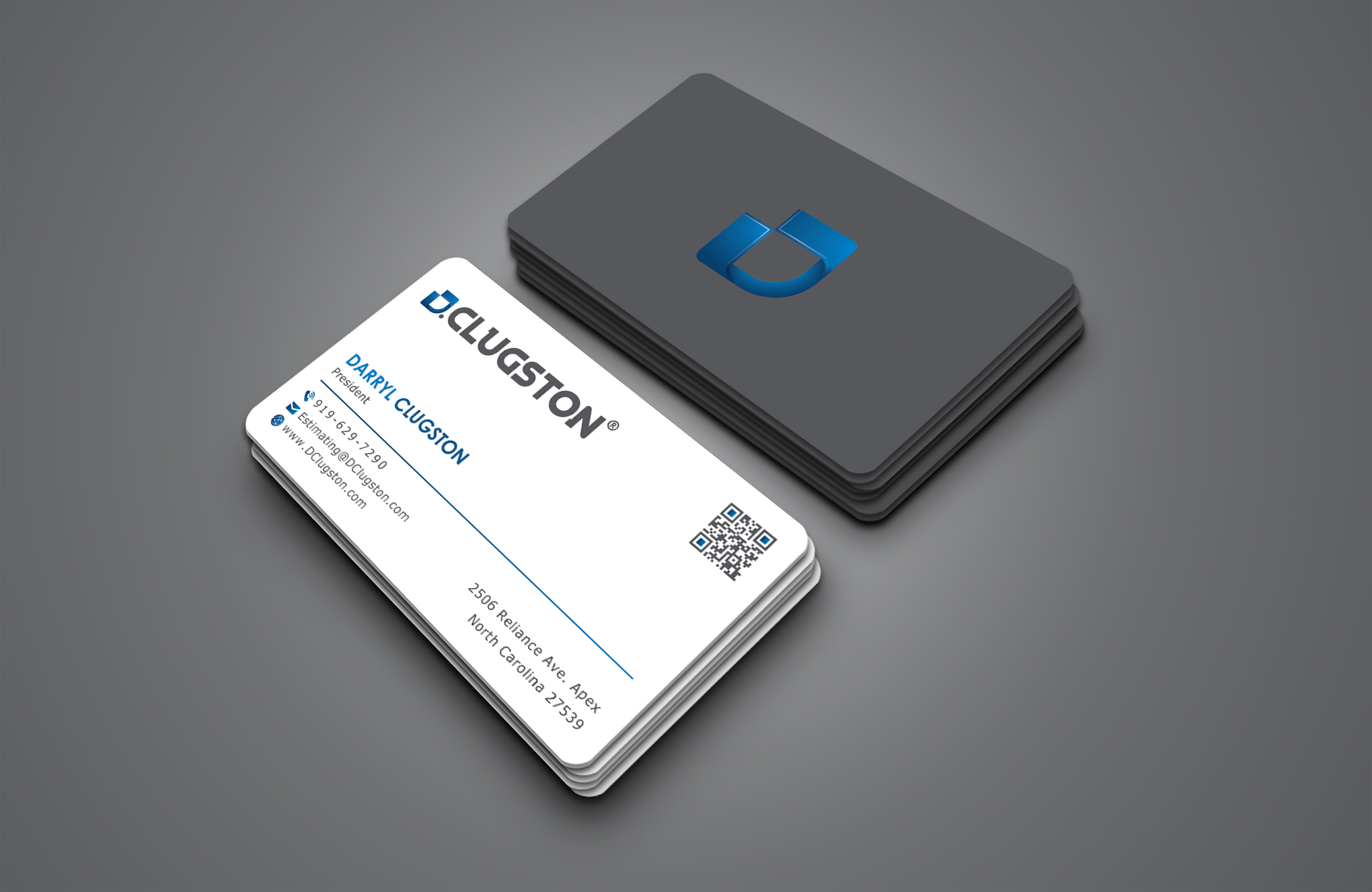 Design de Carte de Visite par Creative Moon Design pour D. Clugston, Inc. | Design #31426919