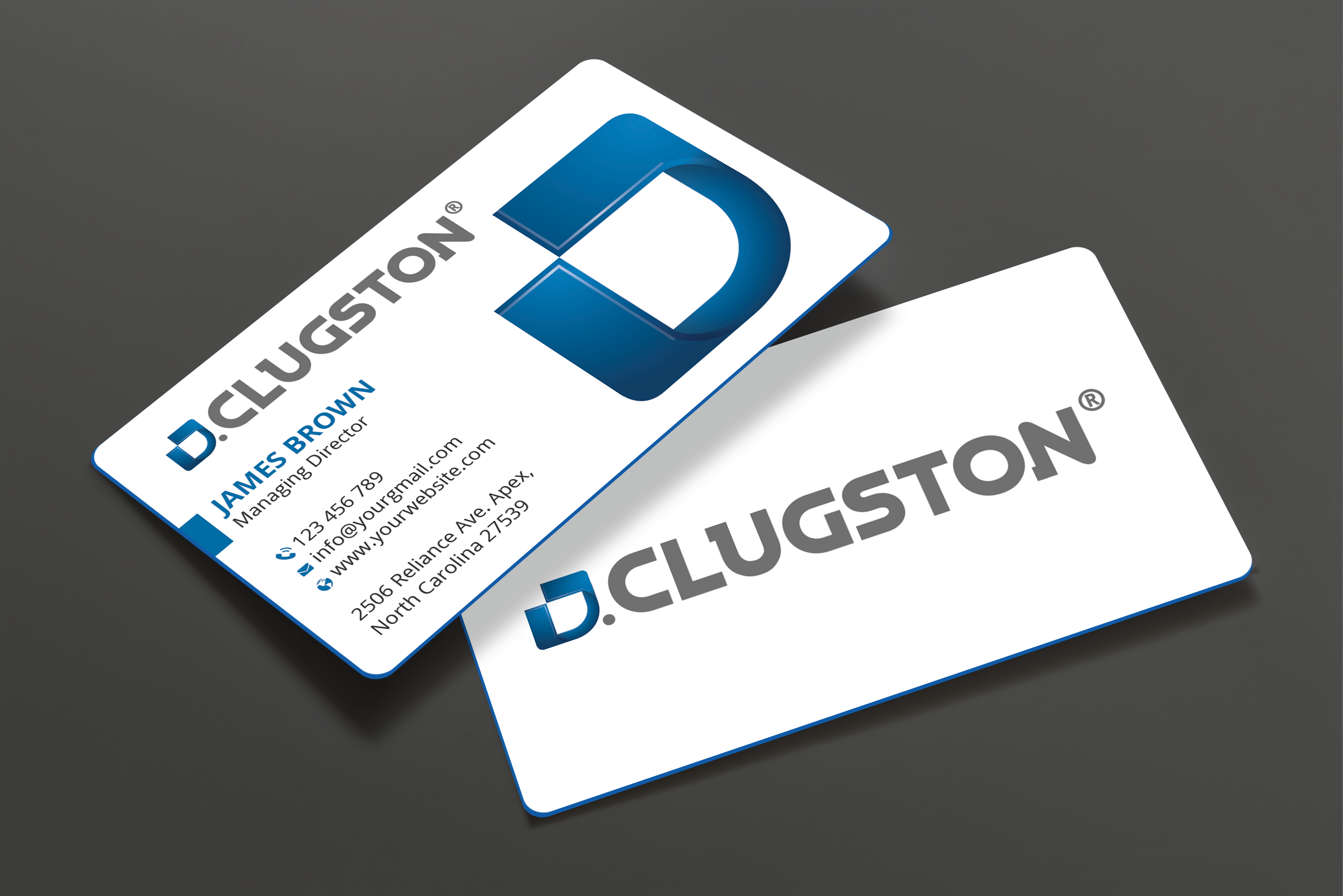 Business Card Design by Expert Bappy for D. Clugston, Inc. | Design #31430443