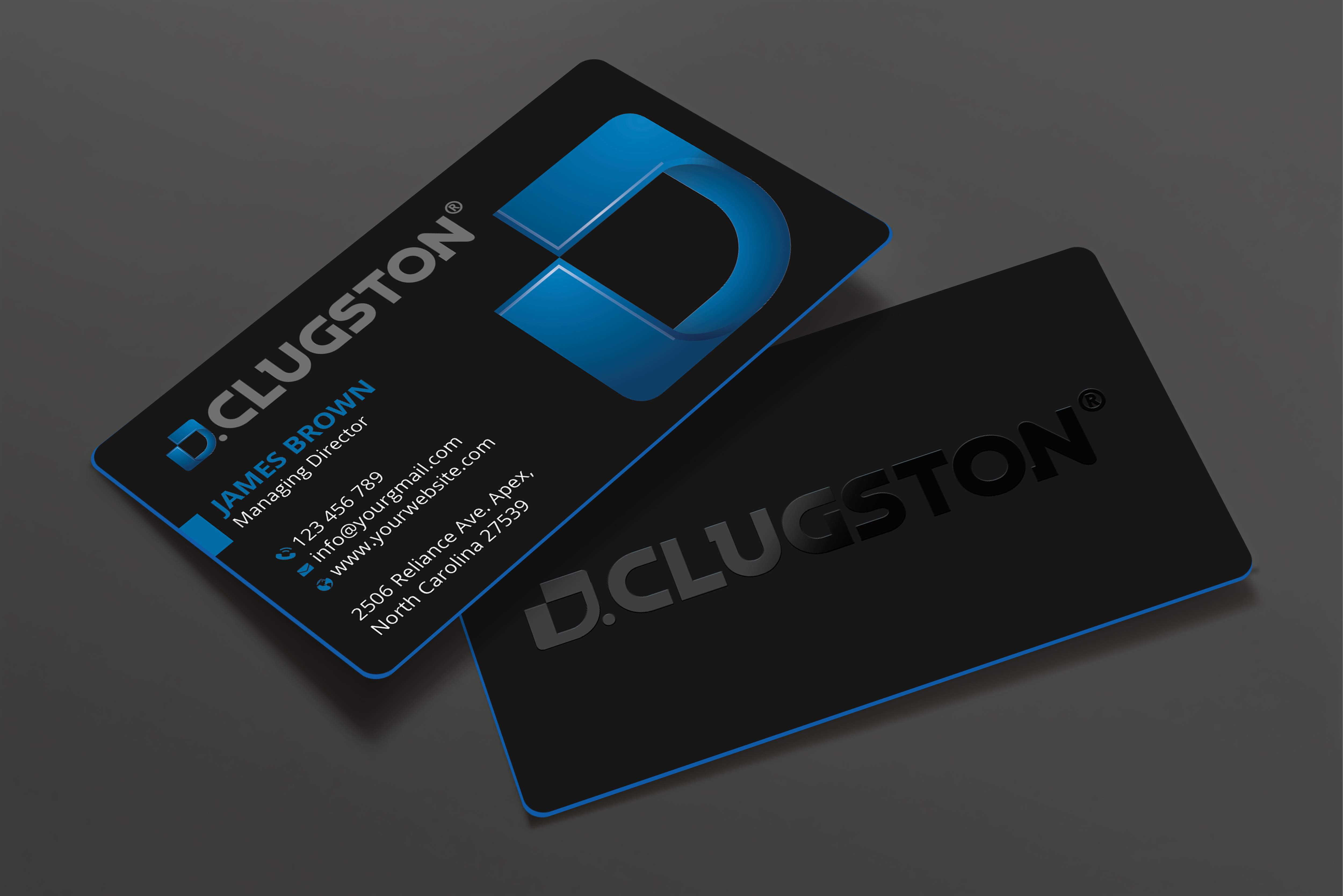 Business Card Design by Expert Bappy for D. Clugston, Inc. | Design #31430463