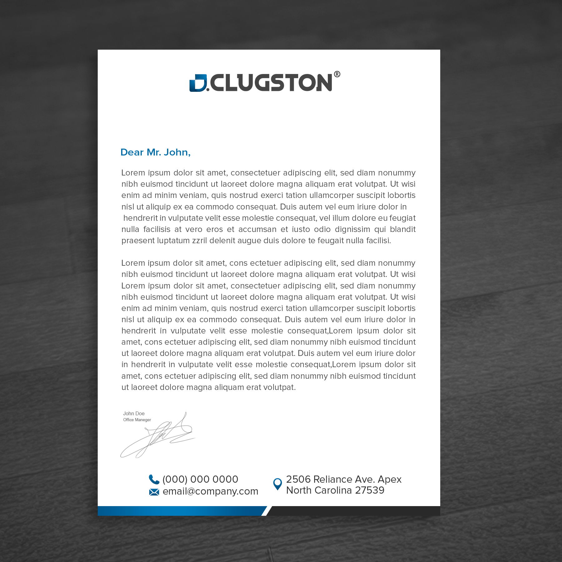 Design de Carte de Visite par WellDesign pour D. Clugston, Inc. | Design #31429092