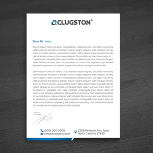Business Card Design by WellDesign for D. Clugston, Inc. | Design: #31429092