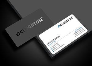 Business Card Design by Sun Moon Graphic Designer for D. Clugston, Inc. | Design #31433655