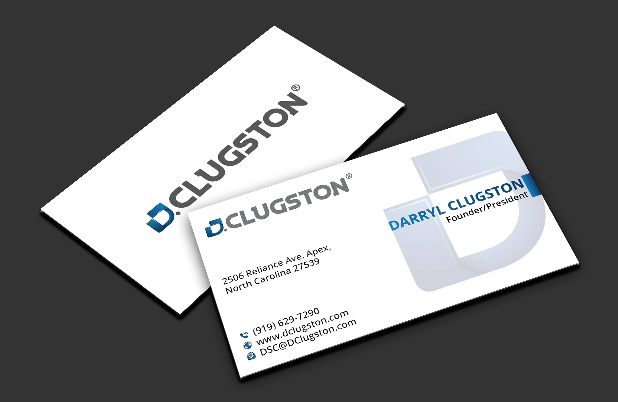 Design de Carte de Visite par DesignerShahadat pour D. Clugston, Inc. | Design #31427458