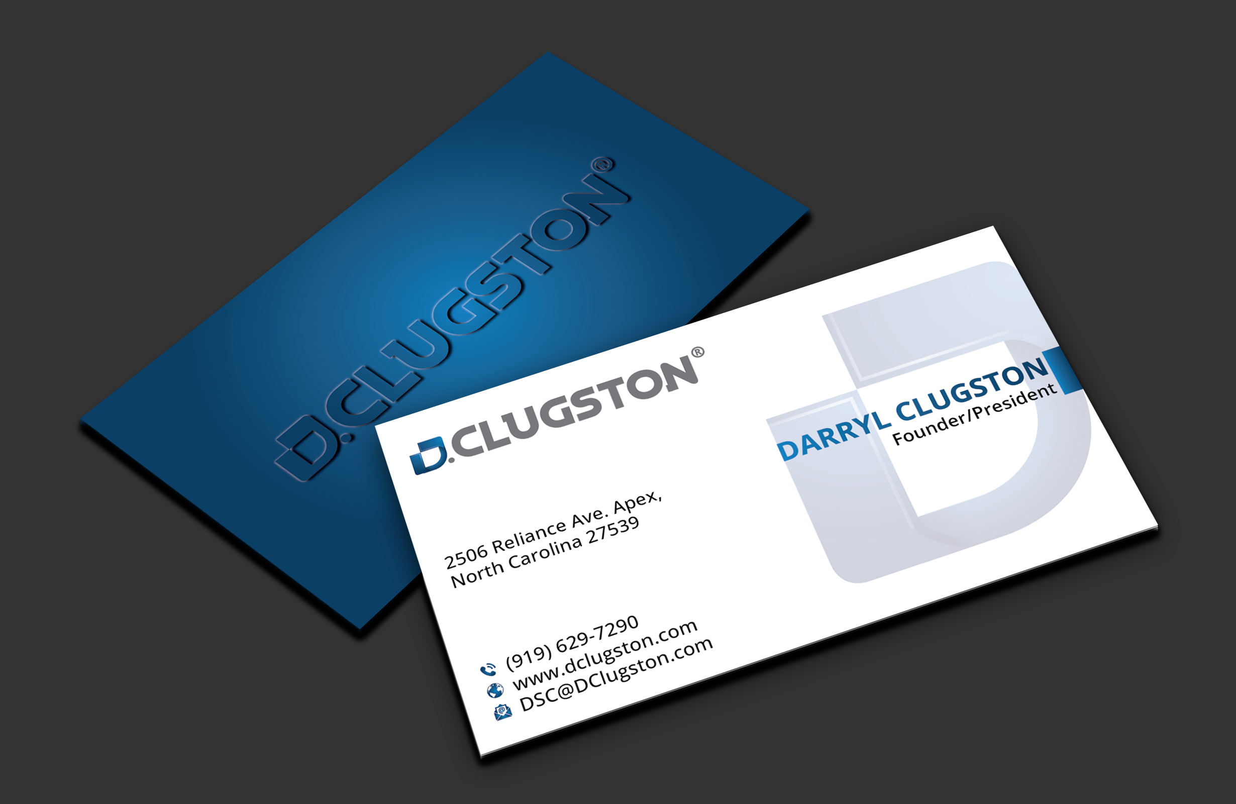 Design de Carte de Visite par DesignerShahadat pour D. Clugston, Inc. | Design #31427459