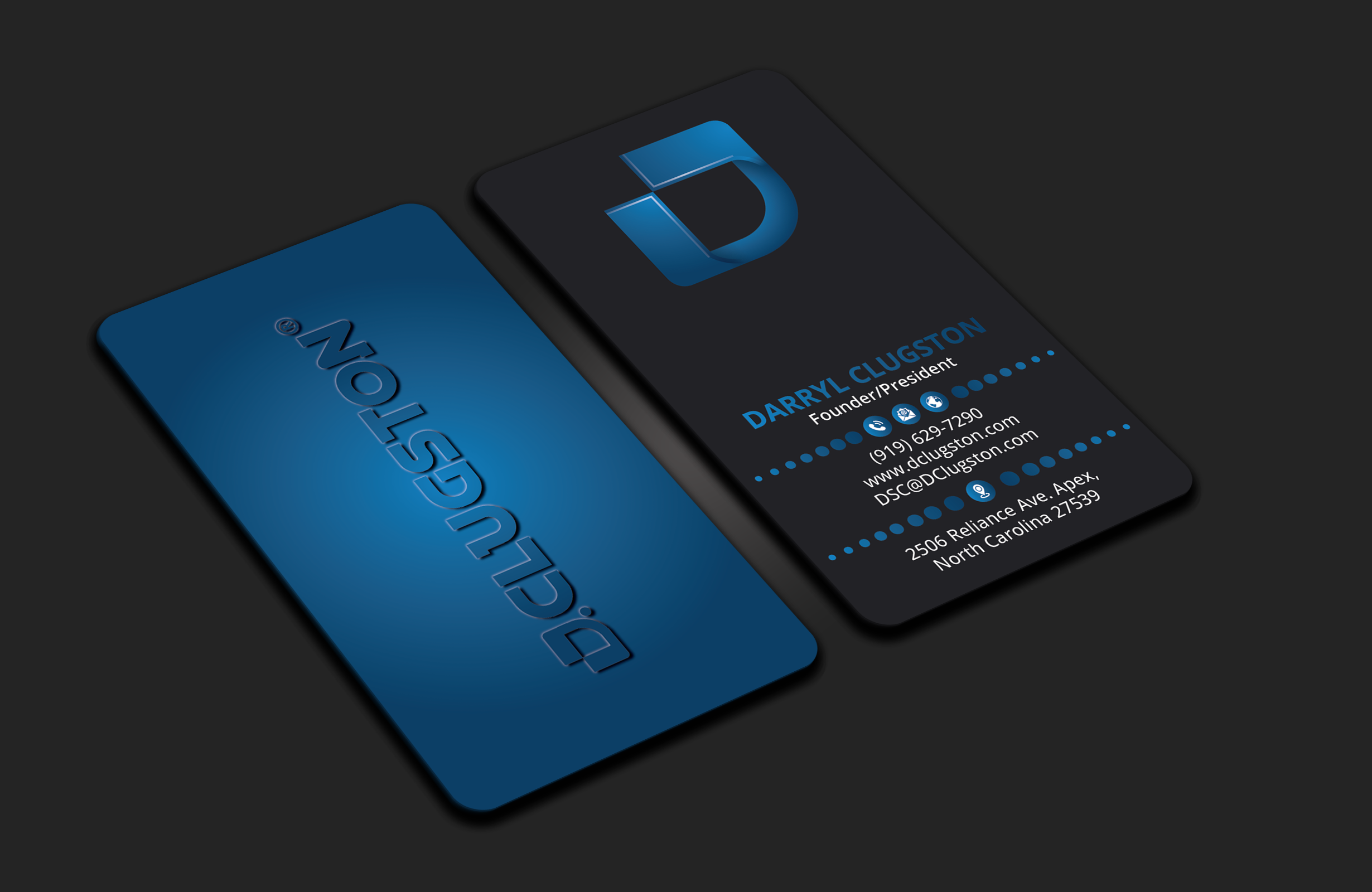 Visitenkarten-Design von DesignerShahadat für D. Clugston, Inc. | Design #31427644