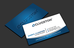 Business Card Design by DesignerShahadat for D. Clugston, Inc. | Design: #31428957