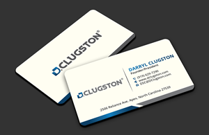 Business Card Design by DesignerShahadat for D. Clugston, Inc. | Design: #31428992