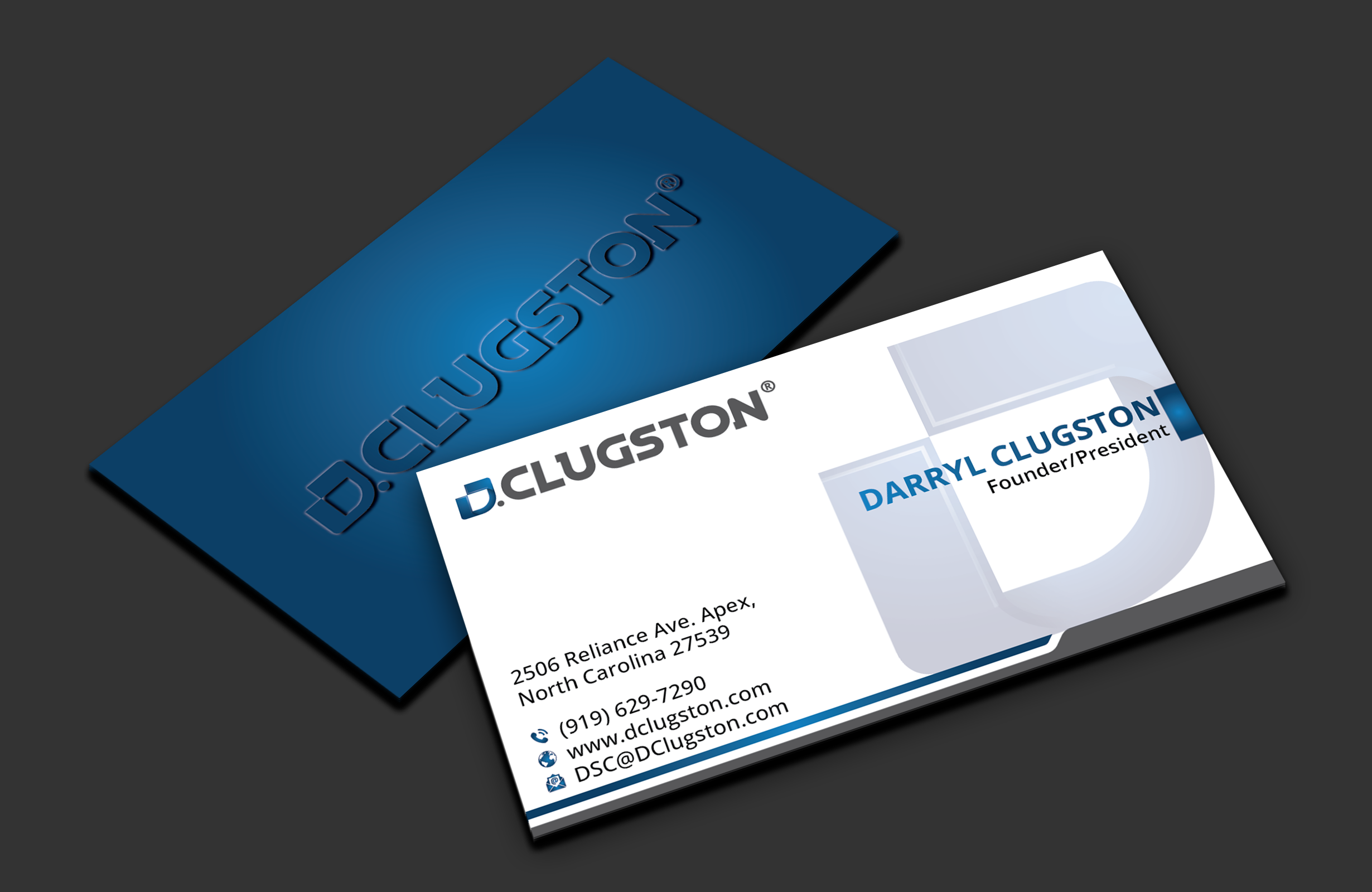 Visitenkarten-Design von DesignerShahadat für D. Clugston, Inc. | Design #31429020