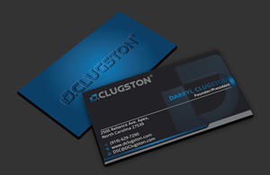 Design de Carte de Visite par DesignerShahadat pour D. Clugston, Inc. | Design : #31429022