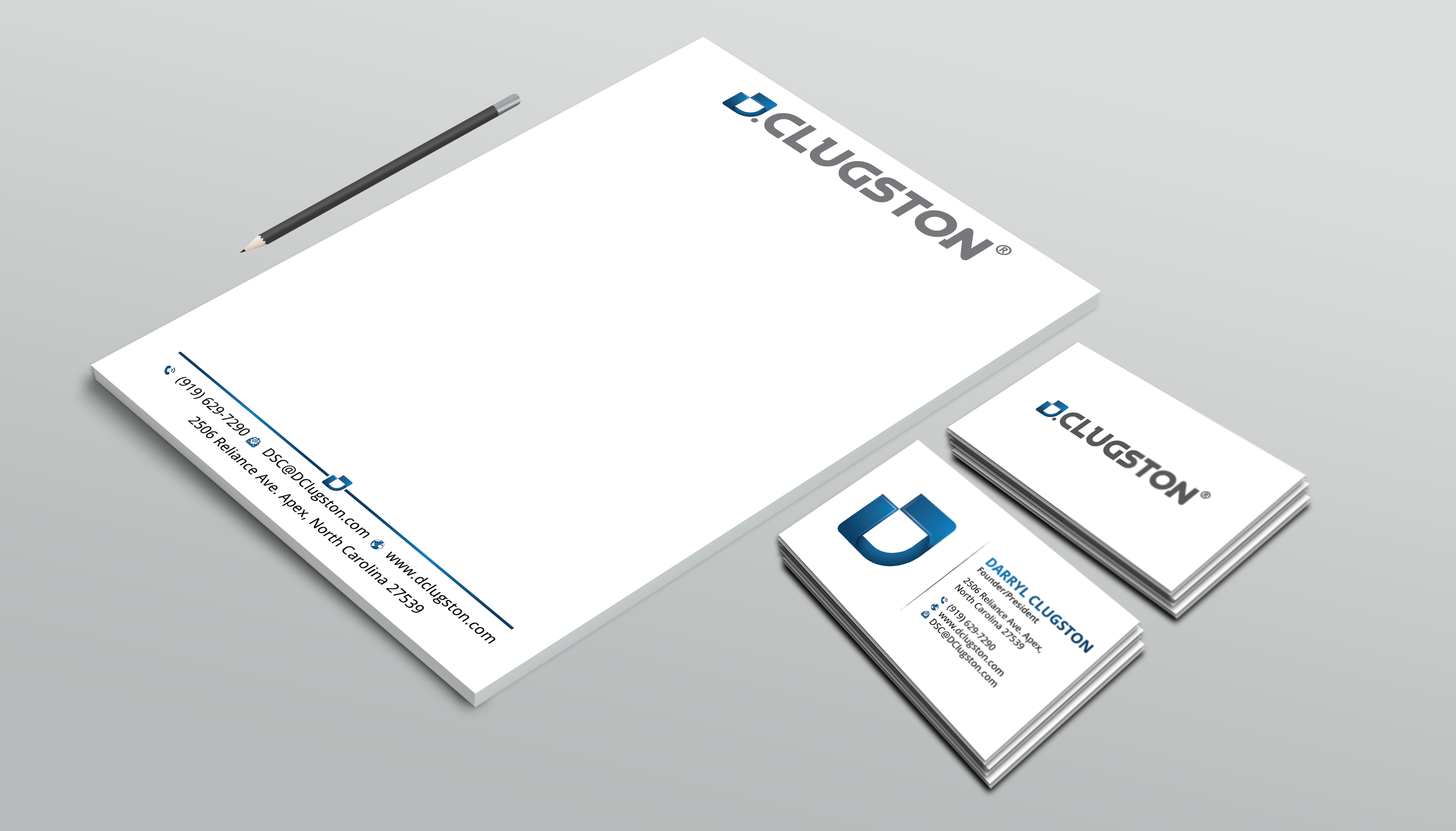 Design de Carte de Visite par DesignerShahadat pour D. Clugston, Inc. | Design #31429207