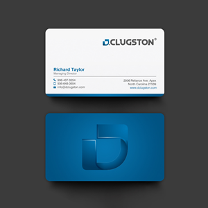 Design de Carte de Visite par chandrayaan.creative pour D. Clugston, Inc. | Design : #31435201