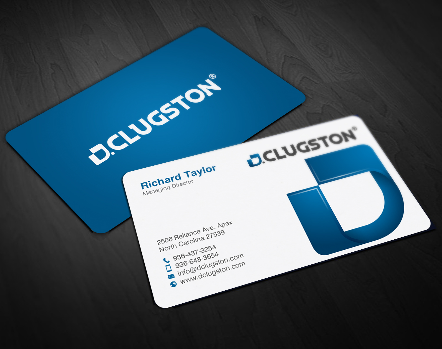 Design de Carte de Visite par chandrayaan.creative pour D. Clugston, Inc. | Design #31442267