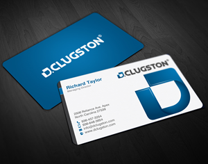 Design de Carte de Visite par chandrayaan.creative pour D. Clugston, Inc. | Design : #31442299