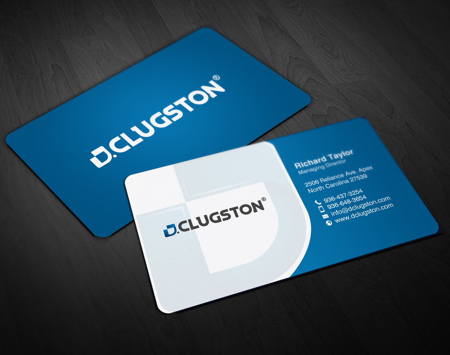 Design de Carte de Visite par chandrayaan.creative pour D. Clugston, Inc. | Design #31442383