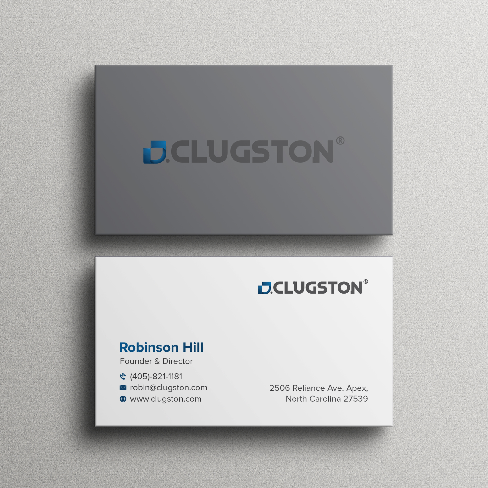 Business Card Design by Bikash Das for D. Clugston, Inc. | Design #31432334