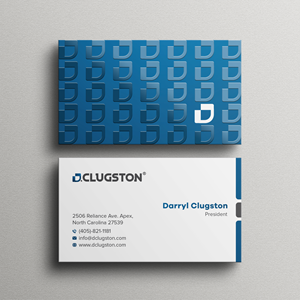 Business Card Design by Bikash Das for D. Clugston, Inc. | Design: #31434975
