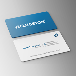 Business Card Design by Bikash Das for D. Clugston, Inc. | Design: #31435323
