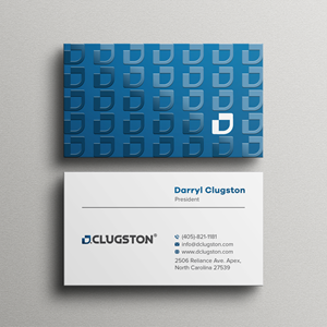Business Card Design by Bikash Das for D. Clugston, Inc. | Design: #31435545