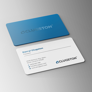 Business Card Design by Bikash Das for D. Clugston, Inc. | Design: #31435806