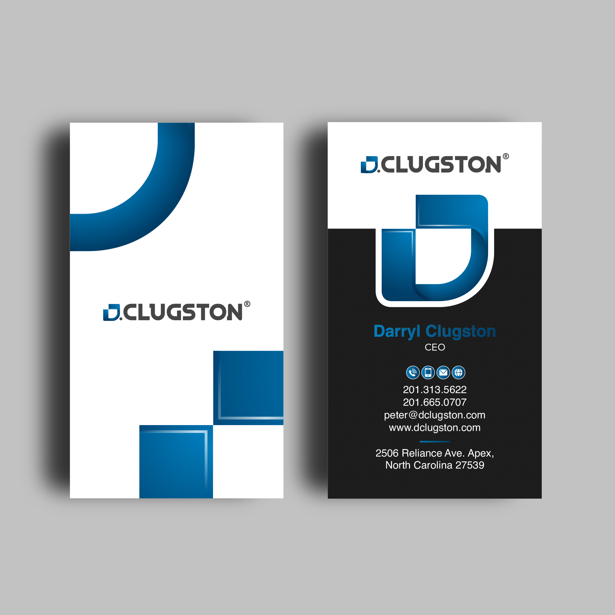 Business Card Design by Bikash Das for D. Clugston, Inc. | Design #31440157