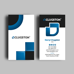 Business Card Design by Bikash Das for D. Clugston, Inc. | Design: #31440162