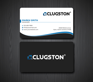 Business Card Design by Ekramul Hossen 2 for D. Clugston, Inc. | Design: #31426946