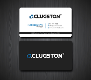 Business Card Design by Ekramul Hossen 2 for D. Clugston, Inc. | Design: #31426947
