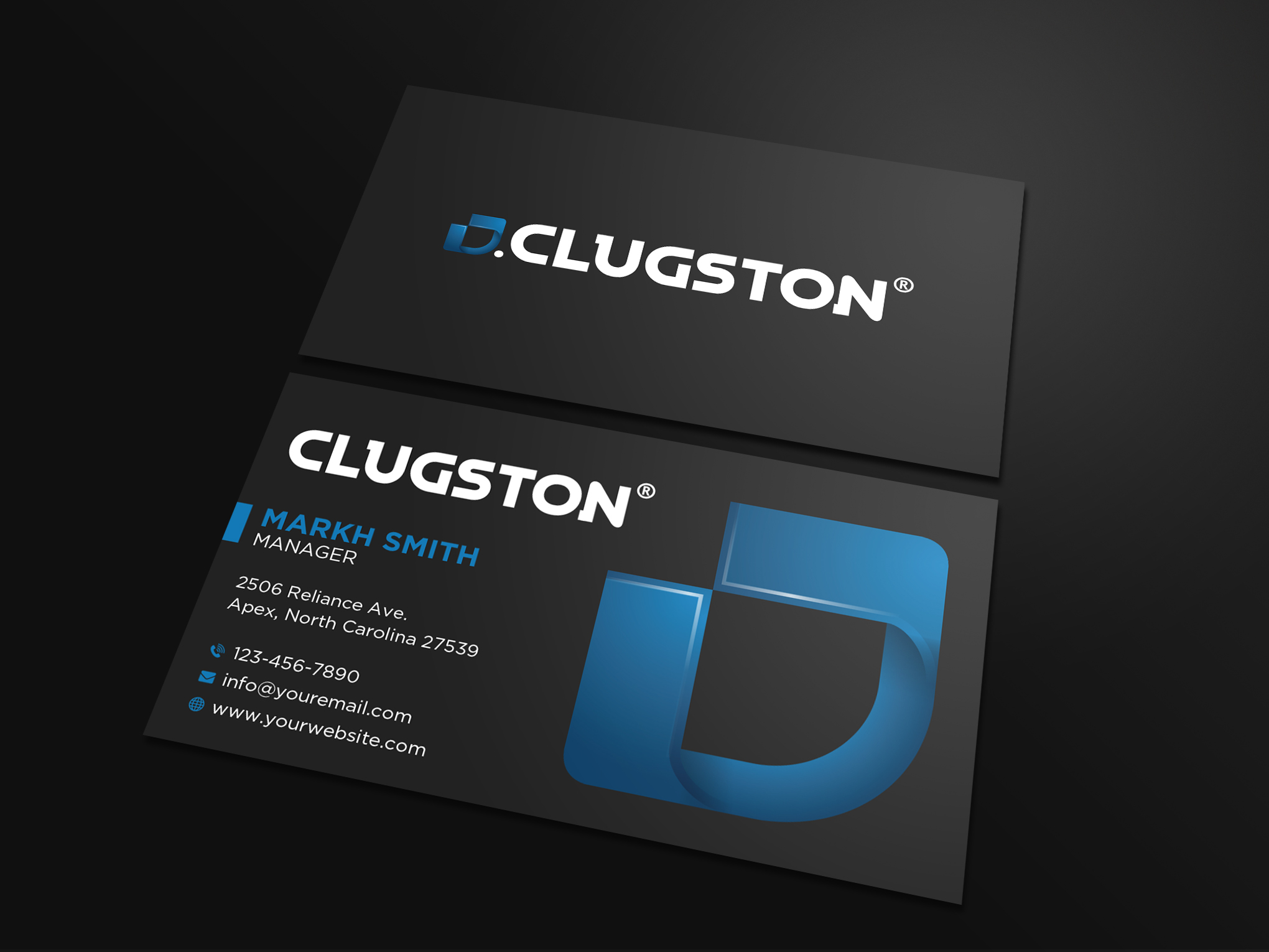 Business Card Design by Ekramul Hossen 2 for D. Clugston, Inc. | Design #31426955