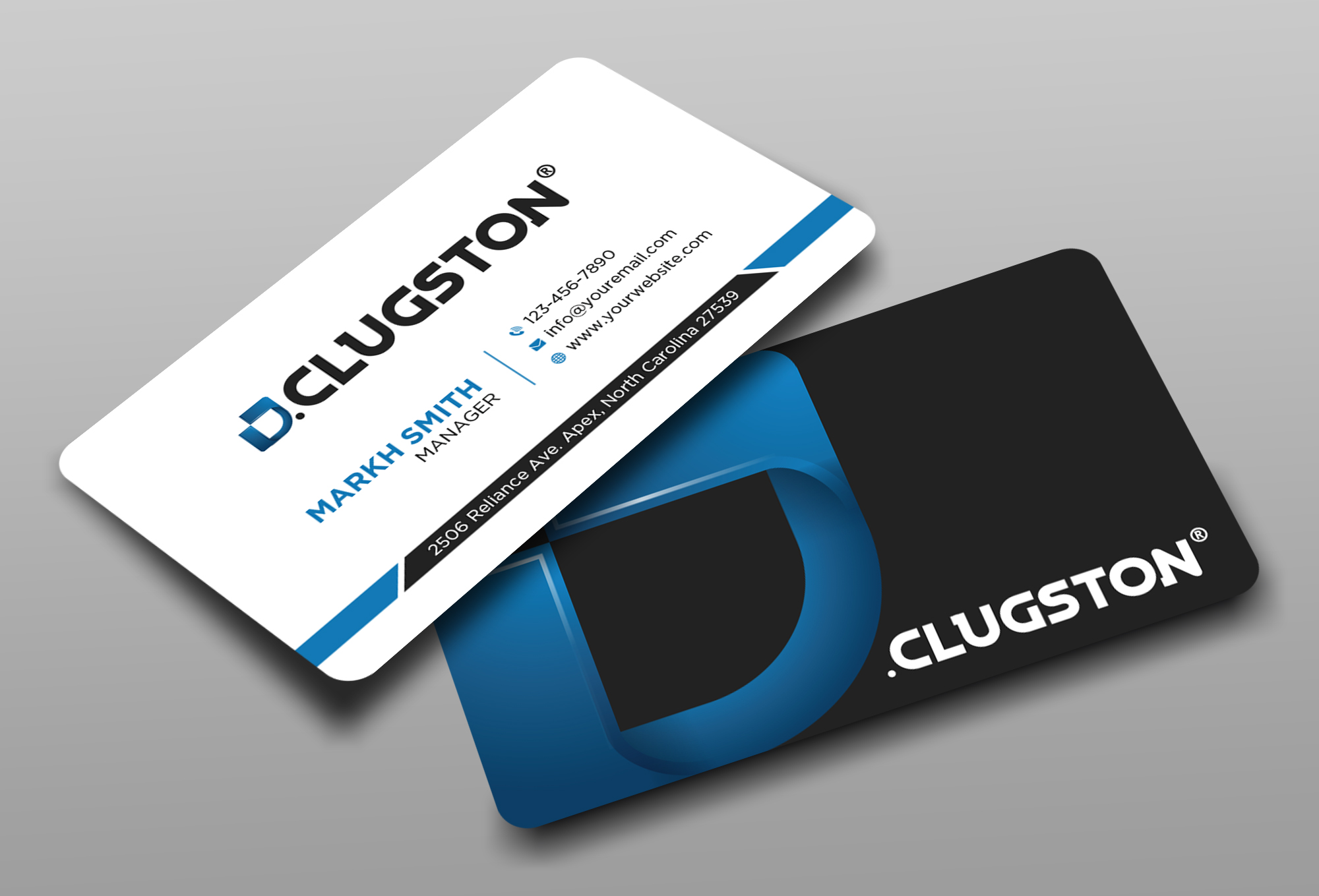 Diseño de Tarjeta de Presentación por Ekramul Hossen 2 para D. Clugston, Inc. | Diseño #31443365