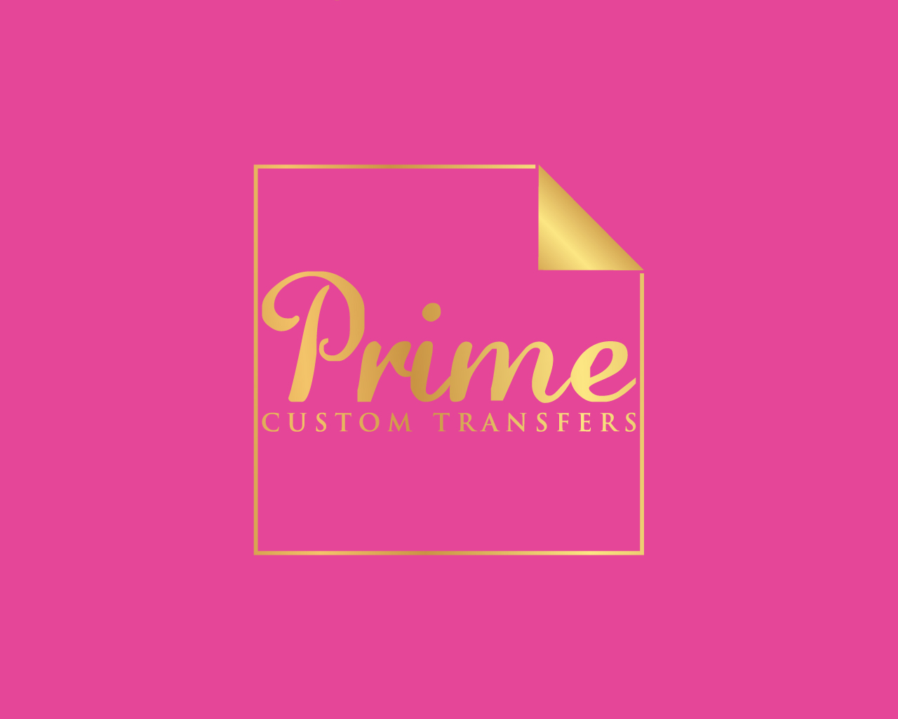 Logo Design by Uhm@design for Prime Custom Transfers | Design #31448882