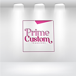 Logo Design by Uhm@design for Prime Custom Transfers | Design: #31448885