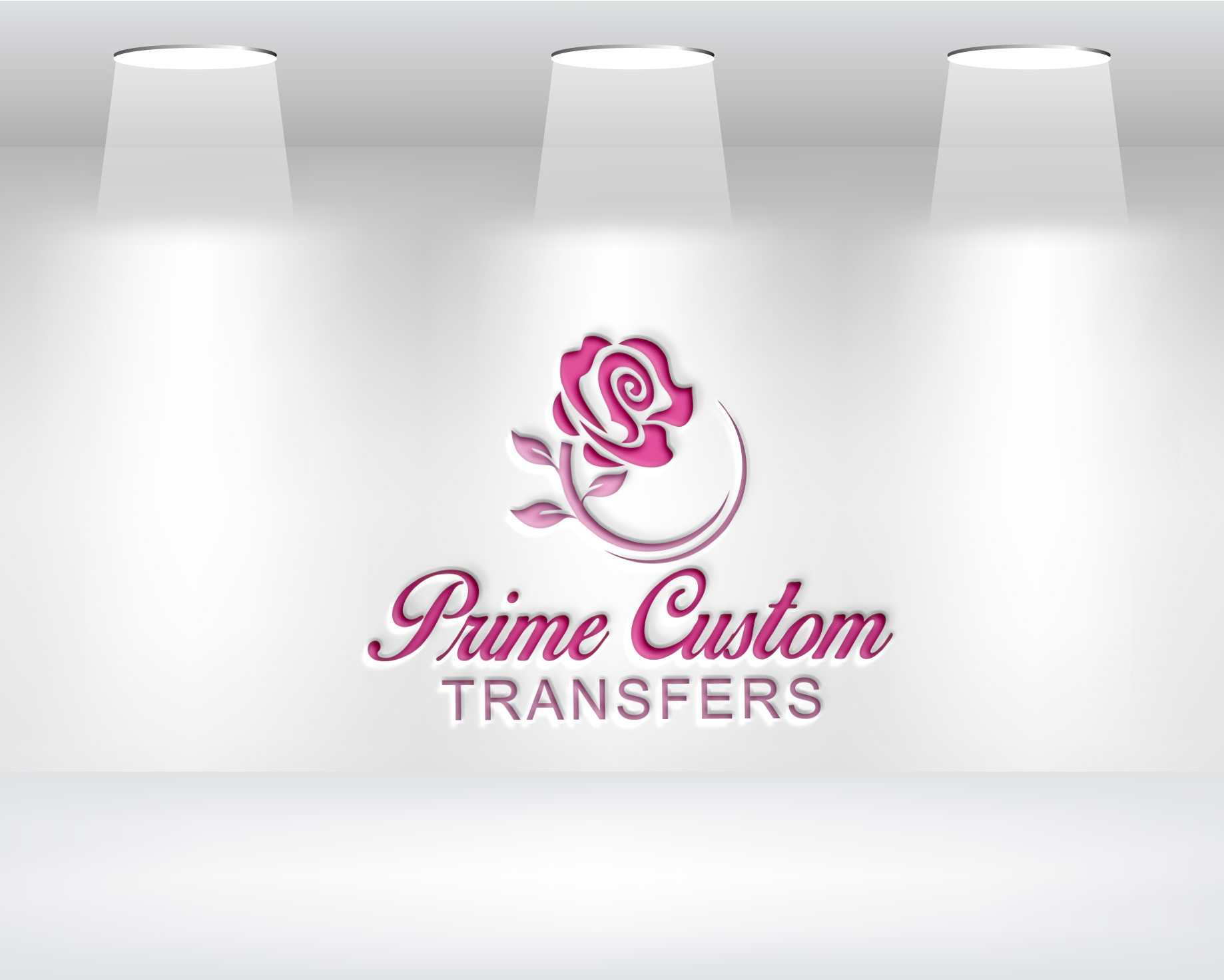 Logo Design by Bruse R for Prime Custom Transfers | Design #31442637
