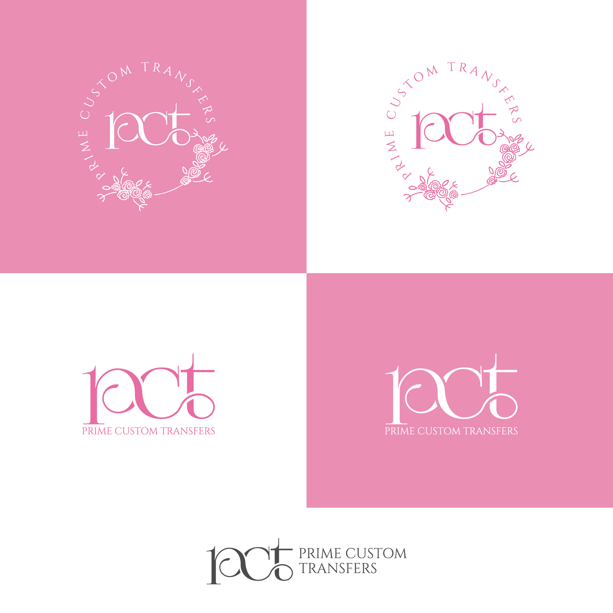 Logo Design by AL-BARAKAH for Prime Custom Transfers | Design #31434107