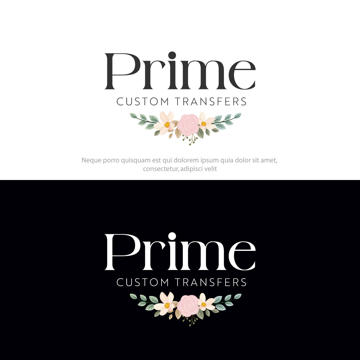 Logo-Design von Logo bud design für Prime Custom Transfers | Design #31438610