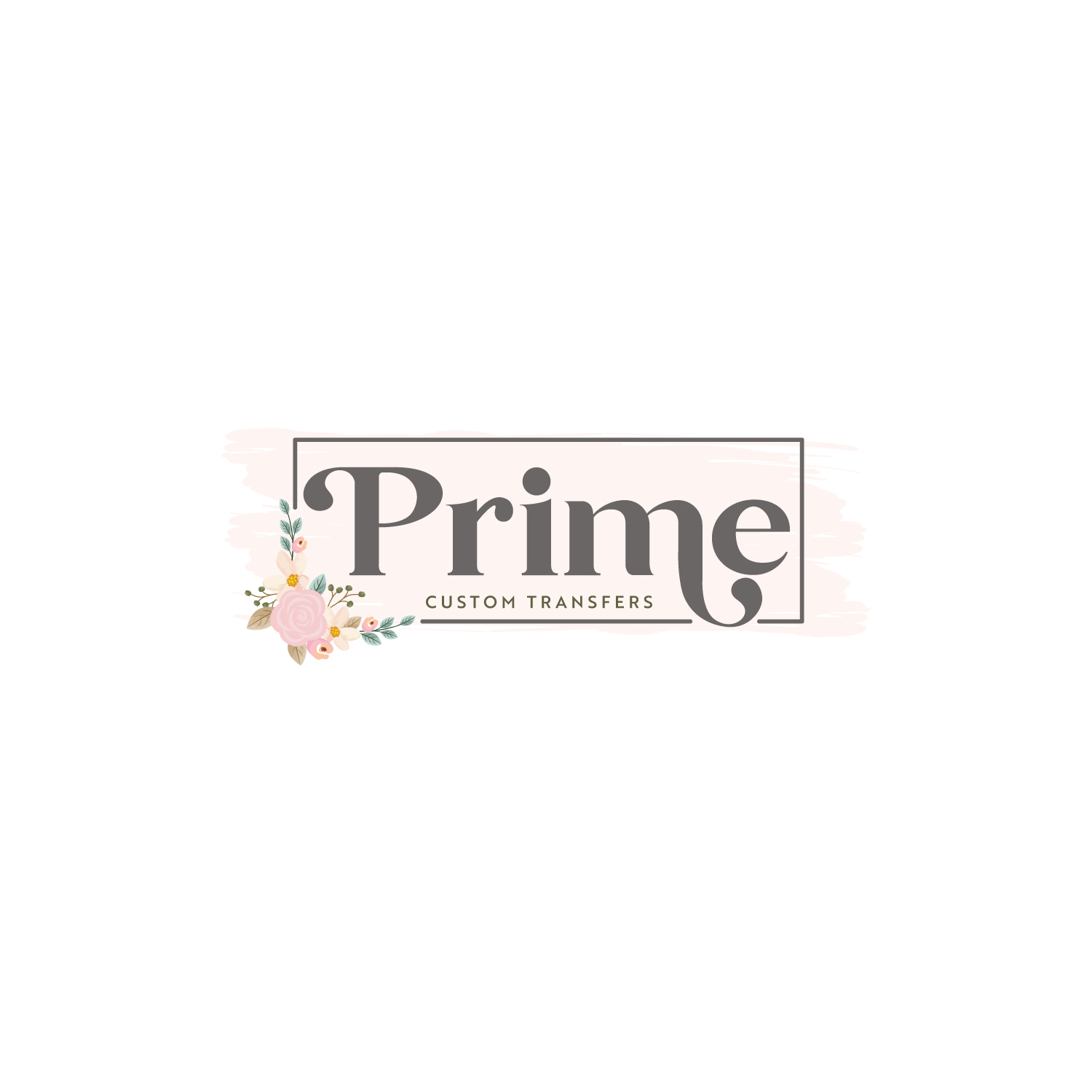 Logo Design by Logo bud design for Prime Custom Transfers | Design #31455326