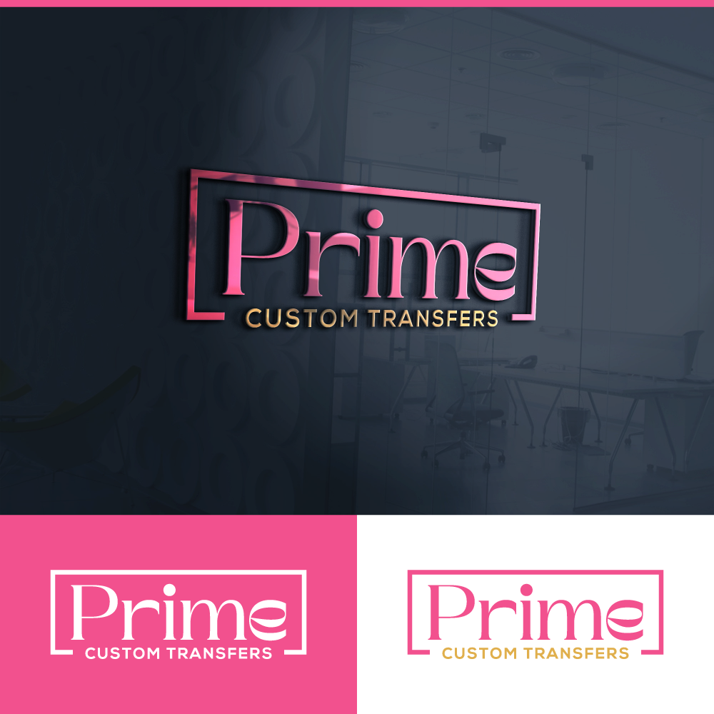 Logo-Design von AlphabetZero.co.uk für Prime Custom Transfers | Design #31448079