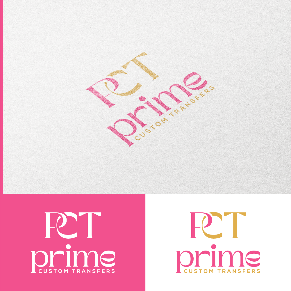 Logo Design by AlphabetZero.com for Prime Custom Transfers | Design #31448089