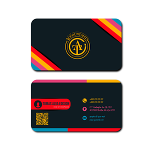 Business Card Design by GraphicsGang