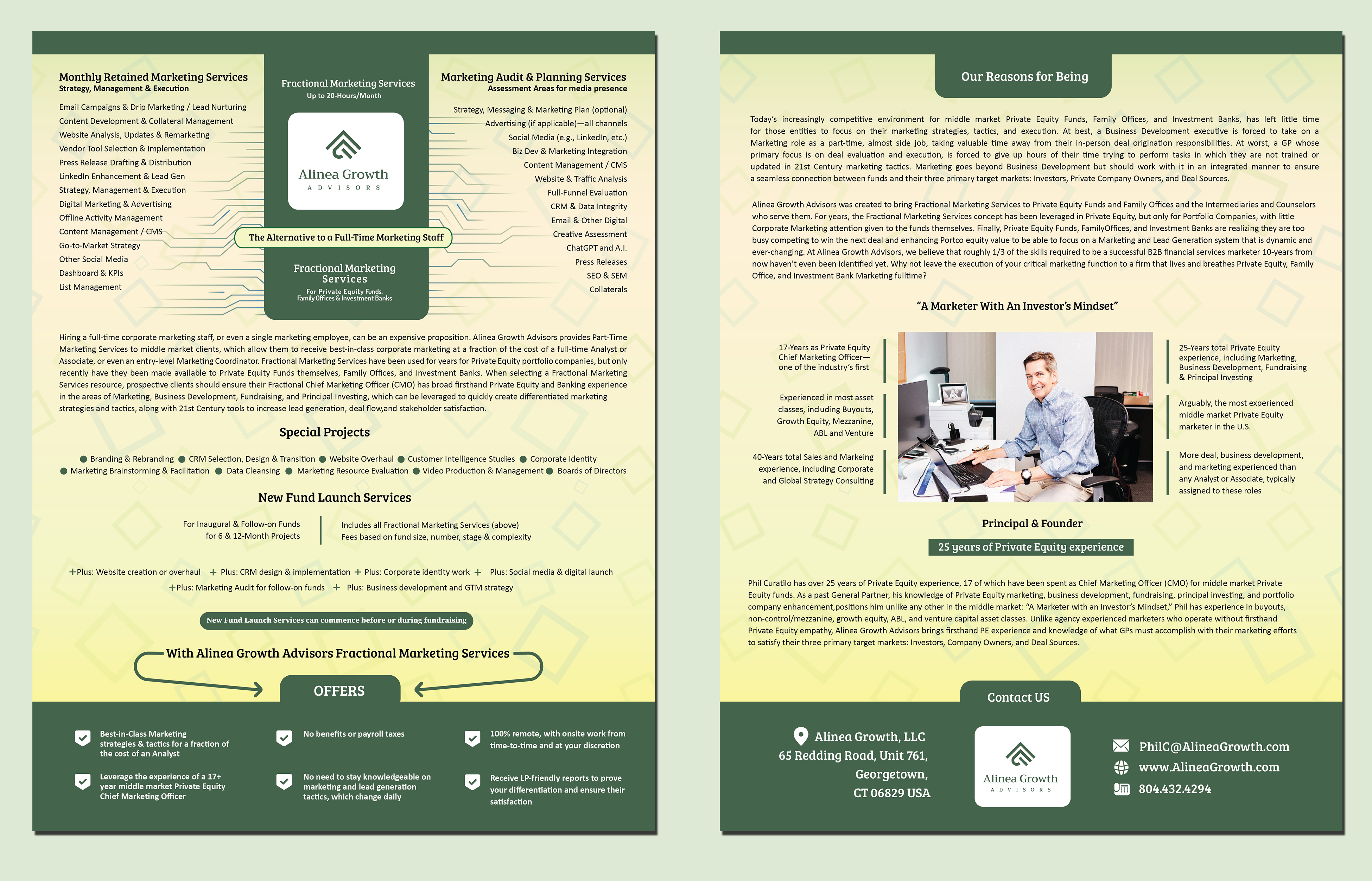 Flyer Design by Ramamoorthi Annadurai for Alinea Growth, LLC | Design #31460053