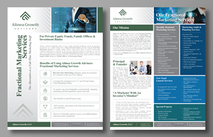 Flyer Design by Impressive Sol for Alinea Growth, LLC | Design #31571176