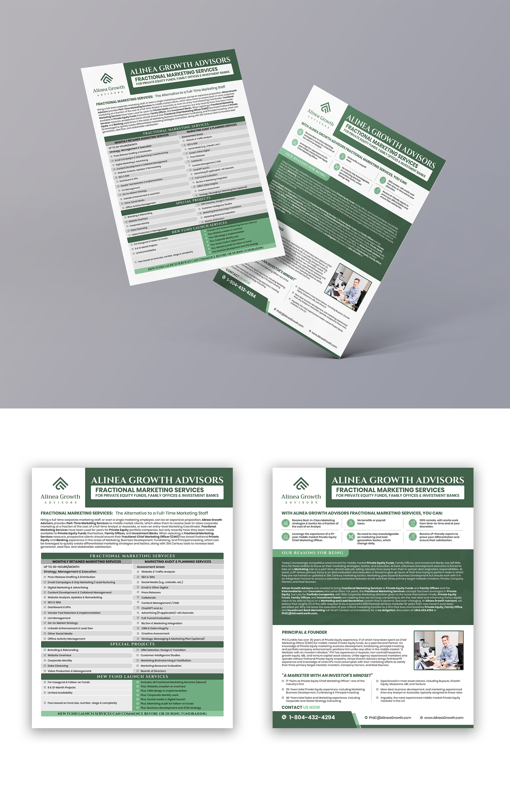 Flyer Design by debdesign for Alinea Growth, LLC | Design #31442260