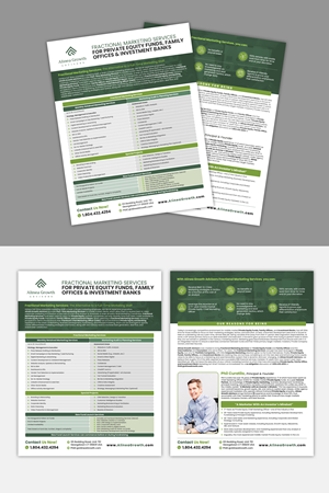 Flyer Design by debdesign for Alinea Growth, LLC | Design: #31442265