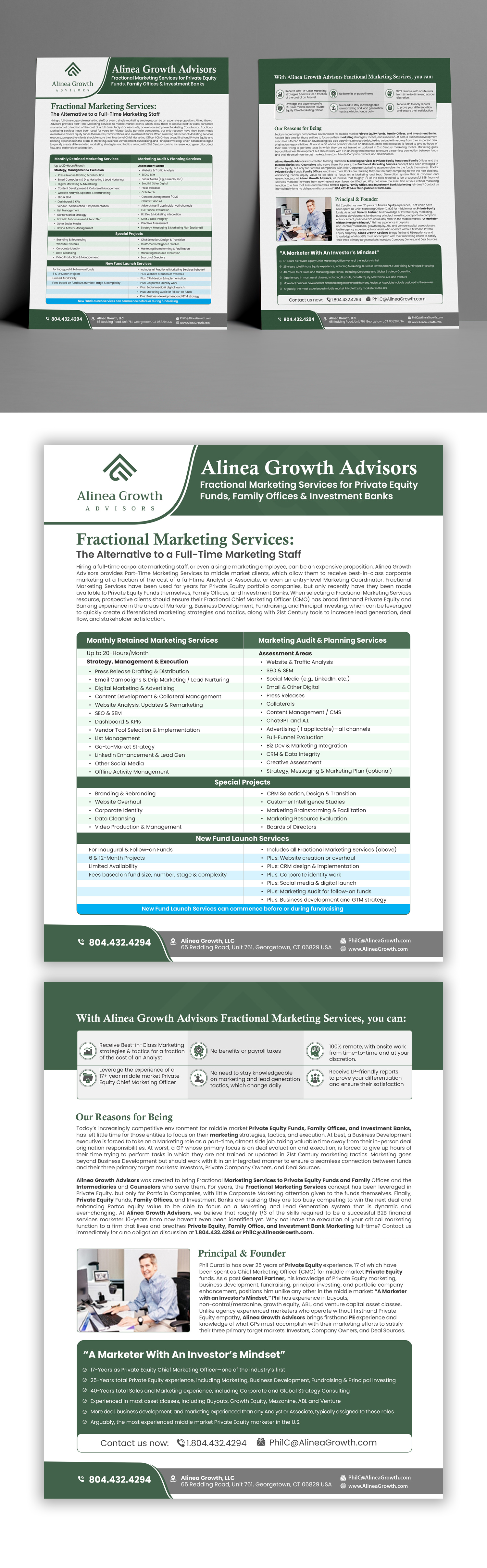 Design de Flyer par debdesign pour Alinea Growth, LLC | Design #31442325