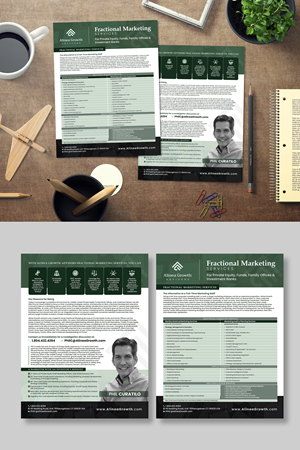 Flyer Design by debdesign for Alinea Growth, LLC | Design: #31442469