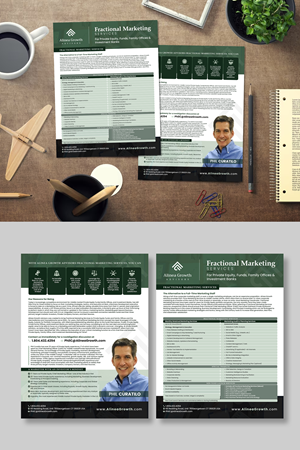 Flyer Design by debdesign for Alinea Growth, LLC | Design: #31442470