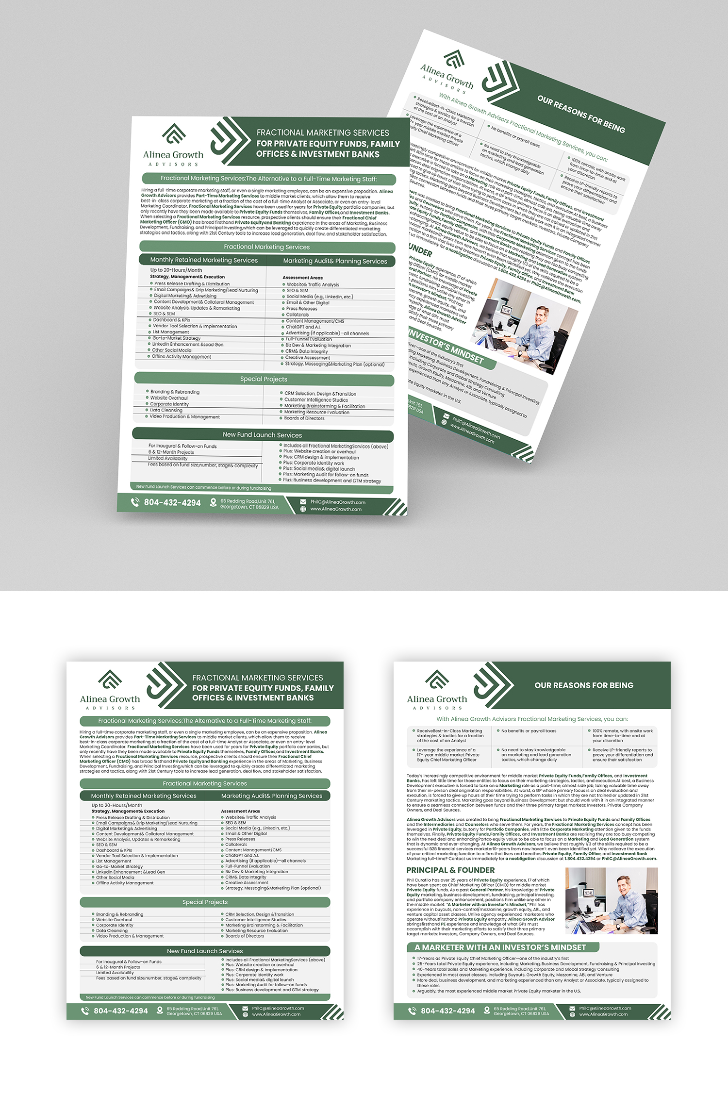 Design de Flyer par debdesign pour Alinea Growth, LLC | Design #31442990
