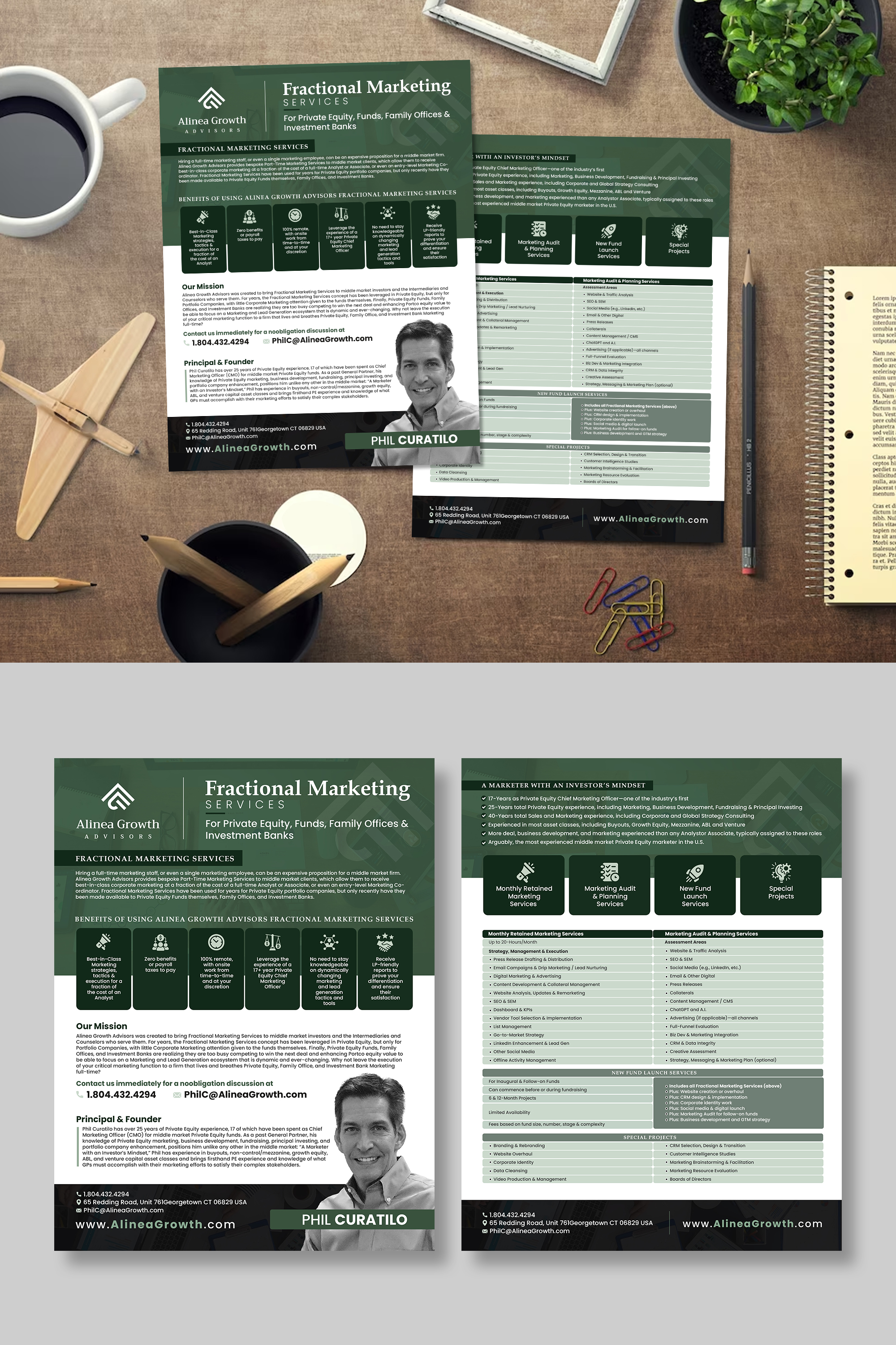 Design de Flyer par debdesign pour Alinea Growth, LLC | Design #31555760