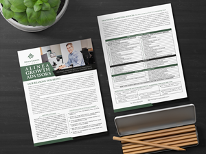 Flyer Design by graphicyes for Alinea Growth, LLC | Design: #31462822